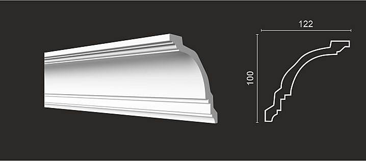DD16/Карниз (100х122x2000мм)