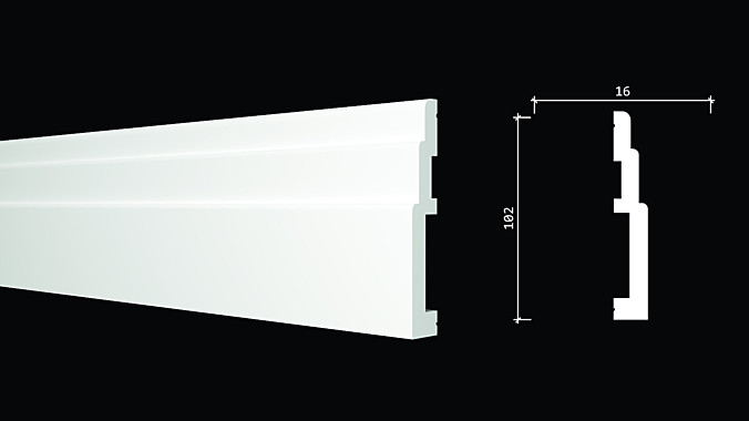 DD704/Плинтус (100х16x2000мм)