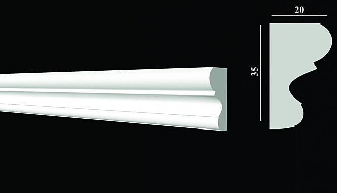 DD607/Молдинг (35х20x2000мм)