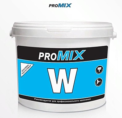 PROMIX Шпатлёвка влагостойкая W 4,5 кг (ведро)